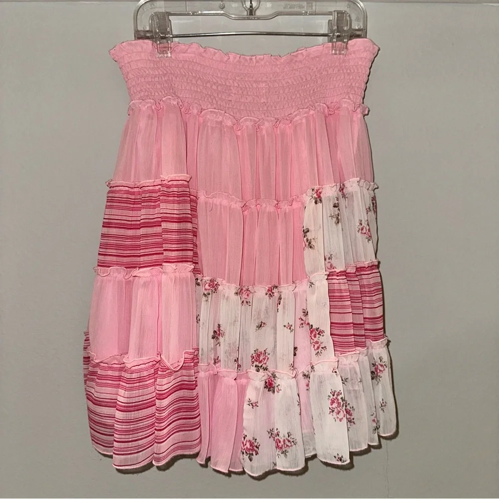 The Children’s Place skirt size 10 for a girl polyester fully lined with cotton
